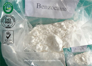 CAS 94-09-7 Benzocaine Pain Killer ผง 99.6% มาตรฐาน Assy USP